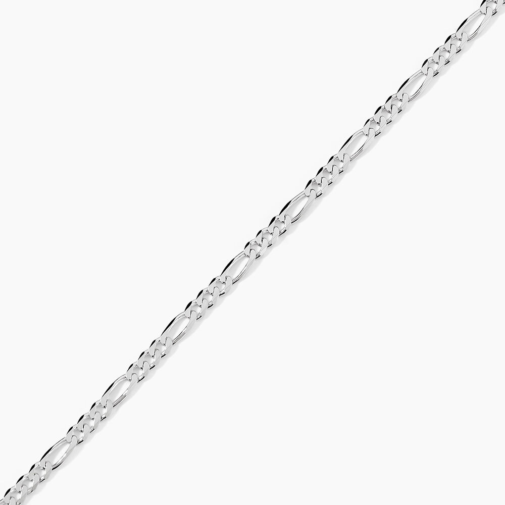 Bracelet Vivian Argent Blanc - Bracelets mailles Homme | Marc Orian