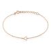 Bracelet Lorena Argent Rose Oxyde De Zirconium - Bracelets chaînes Femme | Marc Orian