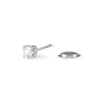 Boucles D'oreilles Puces Victoria Or Blanc Diamant - Puces Femme | Marc Orian