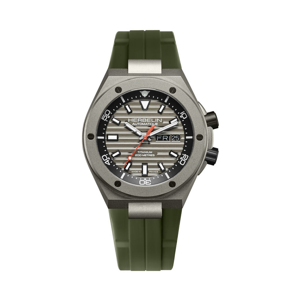 Montre Herbelin Cap Camarat Gris - Montres automatiques Homme | Marc Orian