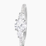 Bague Mallory Argent Blanc Oxyde De Zirconium - Bijoux fantaisie Femme | Marc Orian