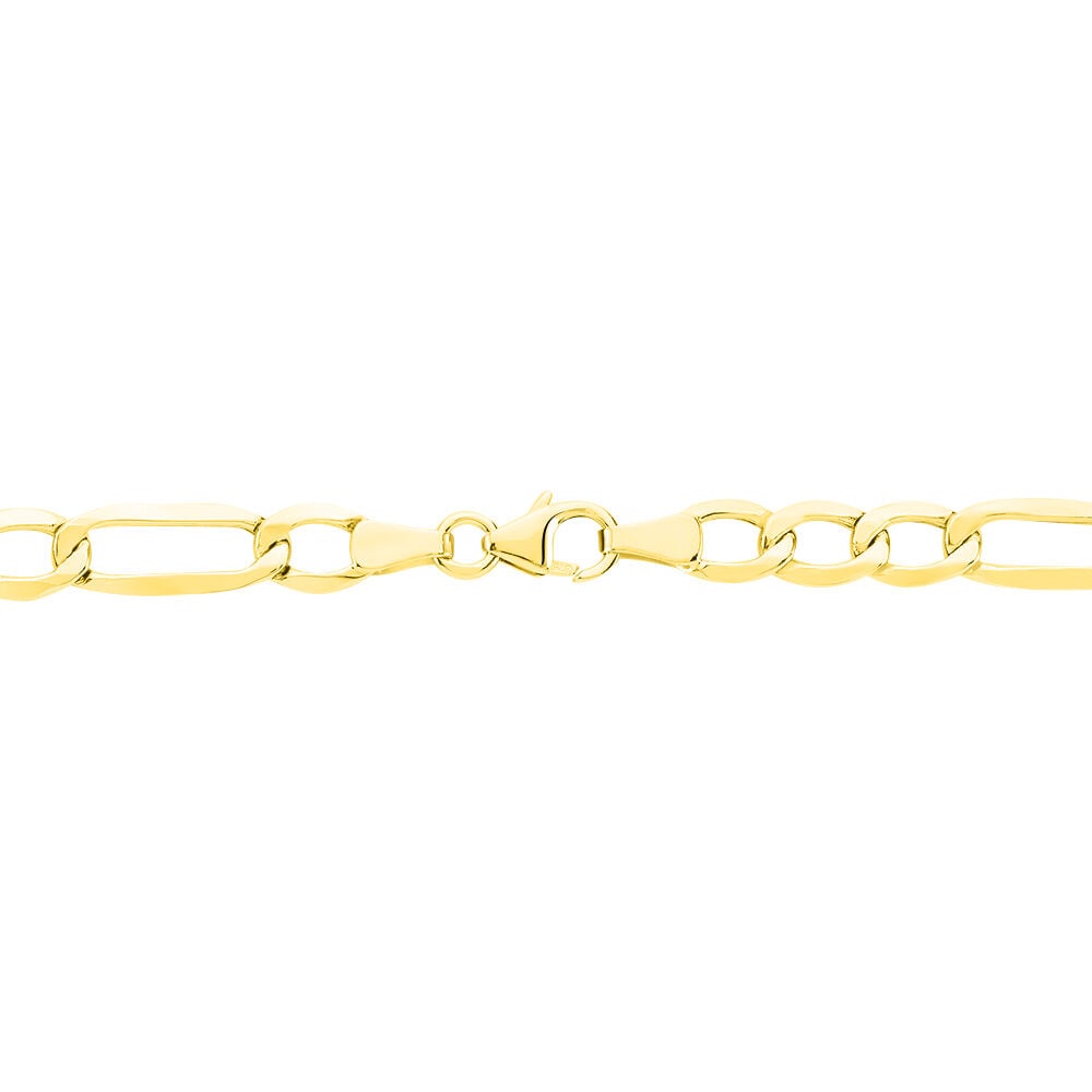 Chaîne Cameo Maille Alternee 1/3 Or Jaune - Chaines Homme | Marc Orian