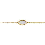 Bracelet Silma Or Jaune Nacre - Bracelets cha&icirc;nes Femme | Marc Orian