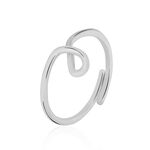 Bague Mahee Argent Blanc - Bijoux fantaisie Femme | Marc Orian