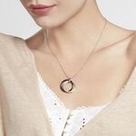 Collier Tania Argent Blanc C&eacute;ramique Et Oxyde De Zirconium - Colliers avec pierres Femme | Marc Orian