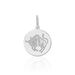 Pendentif Zodiaque Rond Argent Blanc - Bijoux personnalisés Famille | Marc Orian