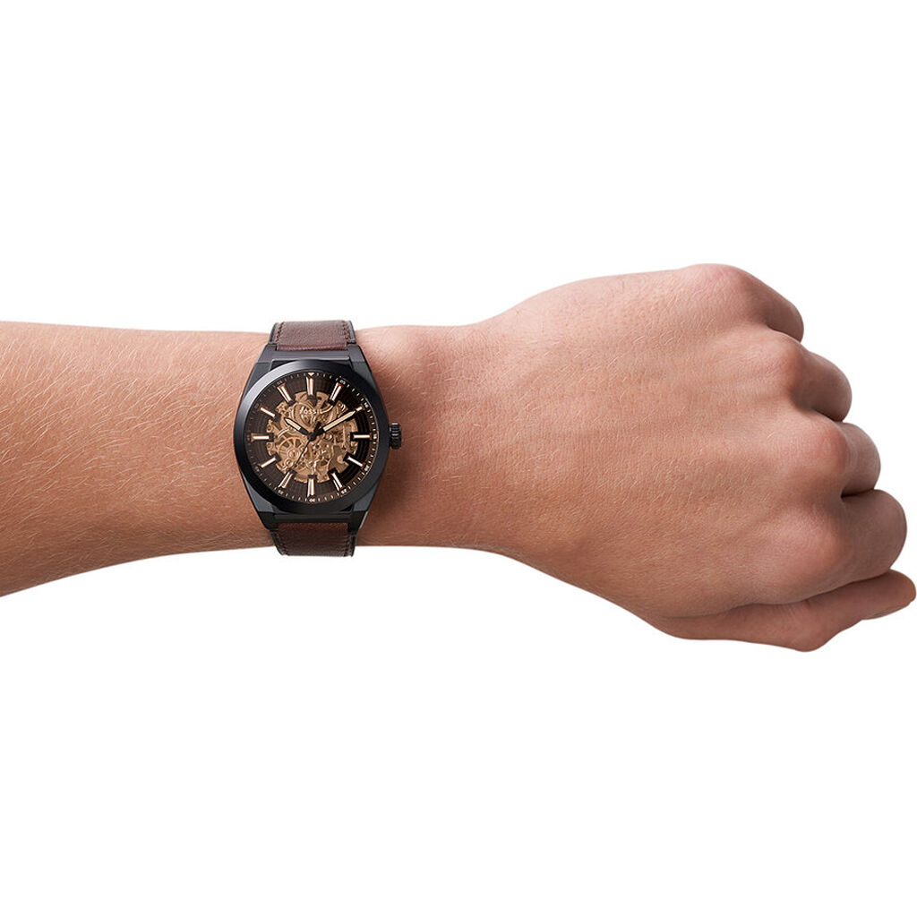 Montre Fossil Everett Noir - Montres automatique Homme | Marc Orian