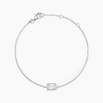Bracelet Anaissa Argent Blanc Oxyde De Zirconium - Bracelets fantaisie Femme | Marc Orian