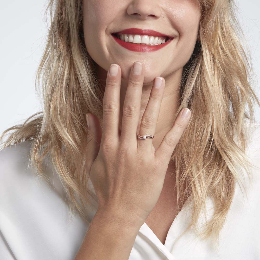 Bague Sillona Or Jaune Diamant - Bagues pierres précieuses Femme | Marc Orian