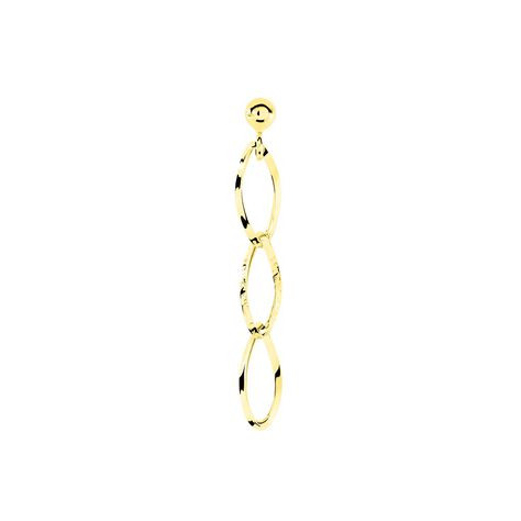 Boucles D'oreilles Pendantes Lianetta Or Jaune - Boucles d'oreilles Pendantes Femme | Marc Orian