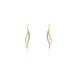 Boucles D'oreilles Pendantes Or Jaune Maaria Diamants - Pendantes Femme | Marc Orian