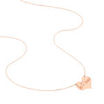 Collier Albizia Coeur Message Or Rose - Colliers ete Femme | Marc Orian