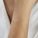 Bracelet Eleno Or Bicolore - Bracelets Anneaux Entrelaces Femme | Marc Orian