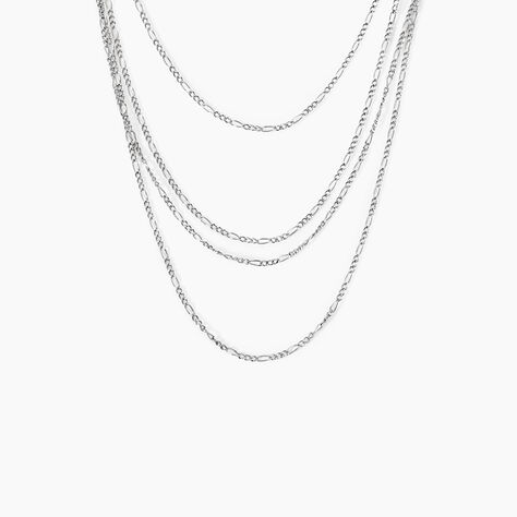 Collier Santoline Argent Blanc - Colliers Femme | Marc Orian