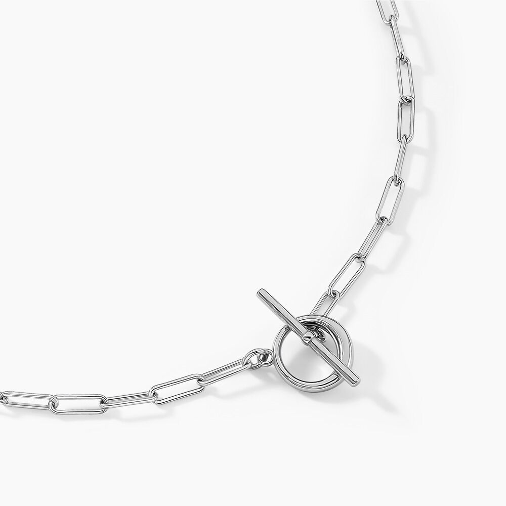 Collier Allyce Argent Blanc - Colliers Femme | Marc Orian