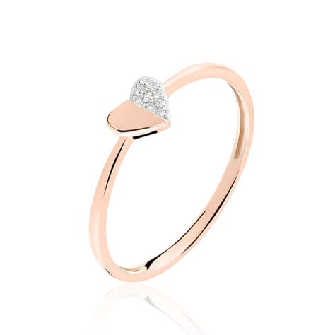 Bague Emilia Or Rose Diamant - Bagues pierres précieuses Femme | Marc Orian