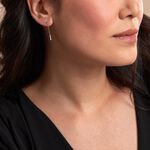 Boucles D'oreilles Pendantes Marjenka Or Jaune Diamant - Pendantes Femme | Marc Orian