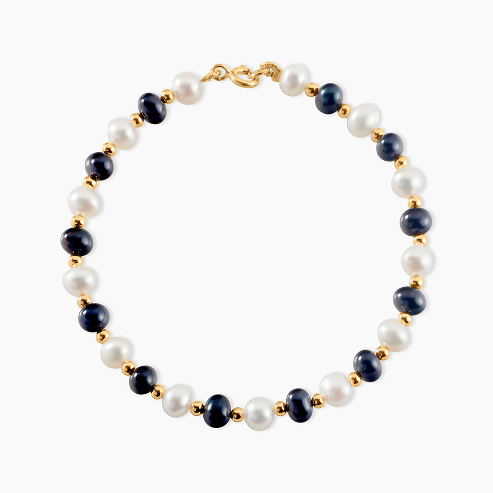 Bracelet Mirjam Or Jaune Perle De Culture - Bracelets cha&icirc;nes Femme | Marc Orian