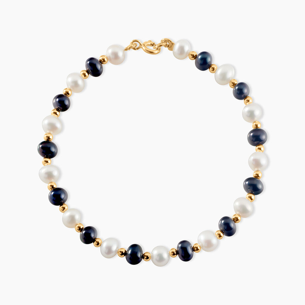 Bracelet Mirjam Or Jaune Perle De Culture - Bracelets cha&icirc;nes Femme | Marc Orian