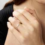 Bague Norhen Or Rose Oxyde De Zirconium - Solitaires Femme | Marc Orian