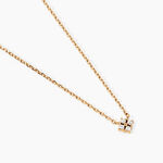 Collier &eacute;clat Perl&eacute; Plaqu&eacute; Or Oxyde De Zirconium - Colliers avec pierres Femme | Marc Orian