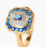 Bague Hans Plaqu&eacute; Or Oxyde Pierre - Bagues avec pierre Femme | Marc Orian