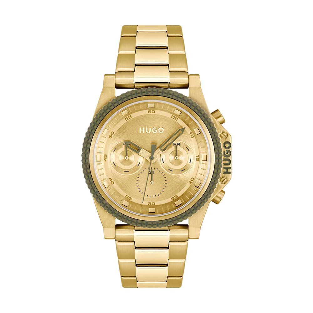 Montre Hugo Brave Doré - Montres étanches Homme | Marc Orian