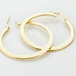 Cr&eacute;oles Suzana Or Jaune - Cr&eacute;oles Femme | Marc Orian