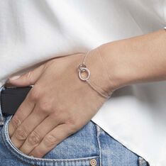 Bracelet Dita Argent Blanc Oxyde De Zirconium - Bracelets chaînes Femme | Marc Orian