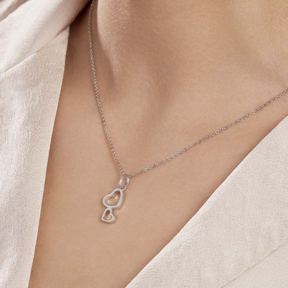 Collier Estina Argent Blanc - Colliers Femme | Marc Orian