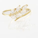 Bague Audrica Or Jaune Oxyde De Zirconium - Bagues avec pierre Femme | Marc Orian