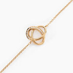 Bracelet Plaqu&eacute; Or Henia Oxydes De Zirconium - Bracelets fantaisie Femme | Marc Orian