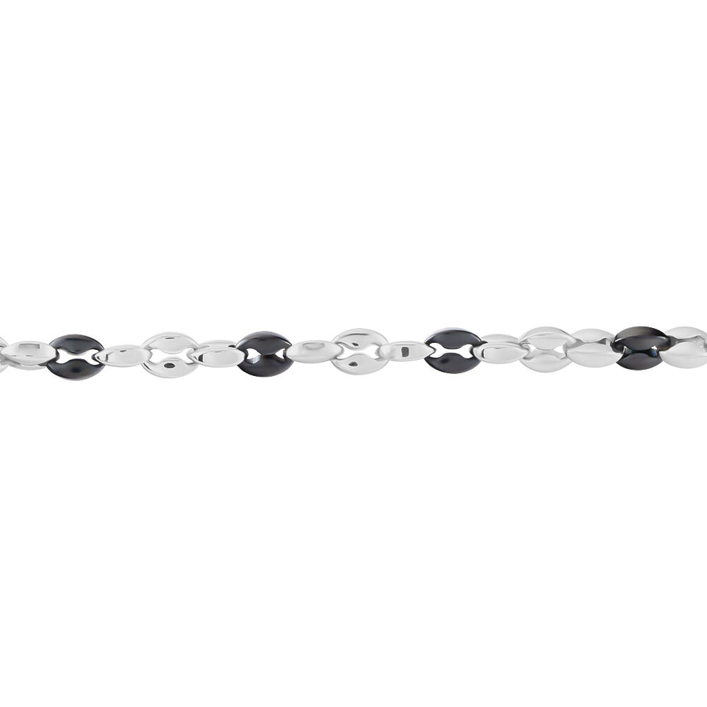 Bracelet Ludwig Acier Bicolore - Bracelets chaînes Homme | Marc Orian