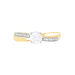 Bague Solitaire Raska Or Jaune Oxyde De Zirconium - Solitaires Femme | Marc Orian