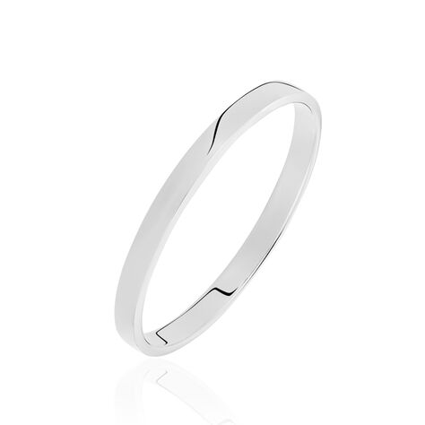Alliance Julie Ruban Classique Or Blanc - Alliances Famille | Marc Orian