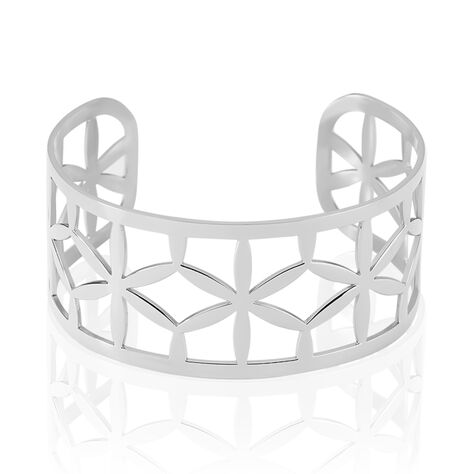 Bracelet Jonc Milda Acier Blanc - Bracelets joncs Femme | Marc Orian