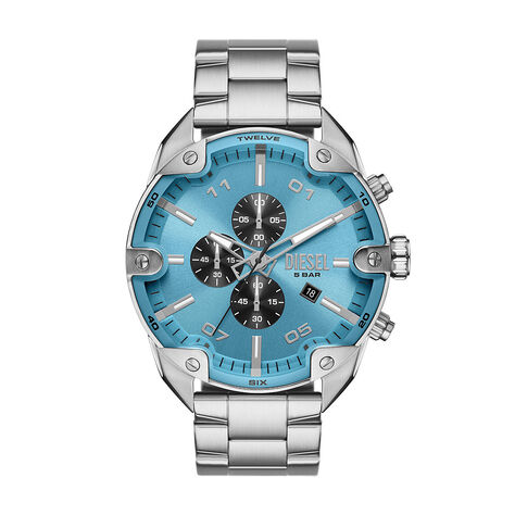 Montre Diesel Spiked Bleu - Montres &eacute;tanches Homme | Marc Orian