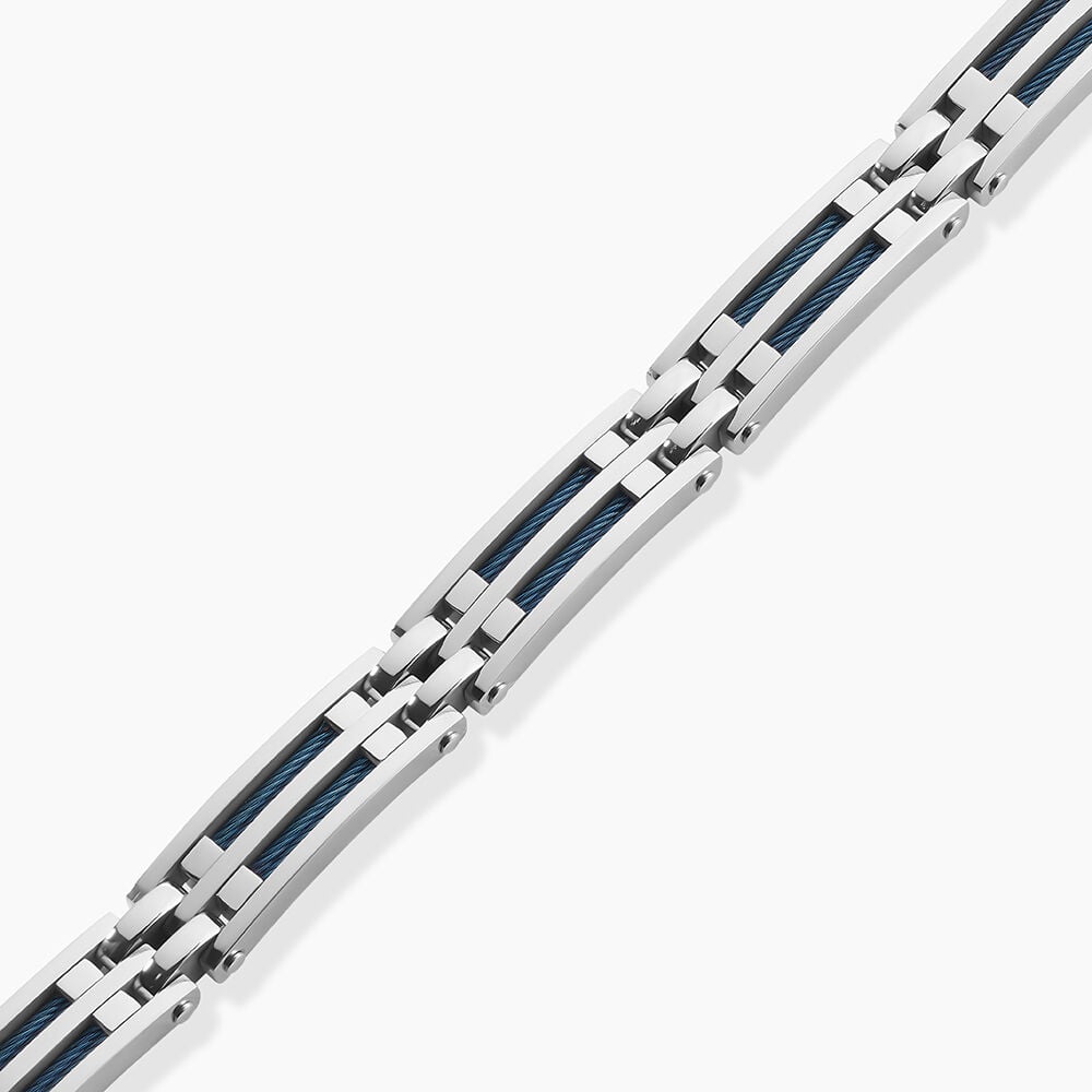 Bracelet Jourdan Priam Acier Argenté - Bijoux Homme | Marc Orian