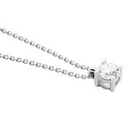Collier Elfa Or Blanc Diamant - Colliers avec pierres Femme | Marc Orian