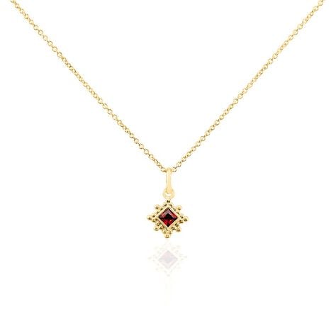 Collier Bobbie Plaqué Or Jaune Oxyde De Zirconium - Colliers avec pierres Femme | Marc Orian