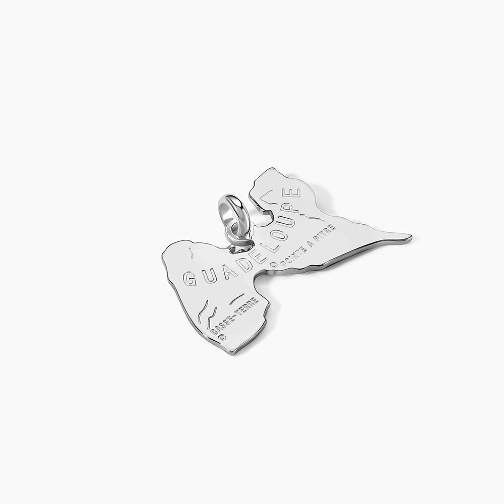 Pendentif Thea Argent Blanc - Bijoux fantaisie Famille | Marc Orian