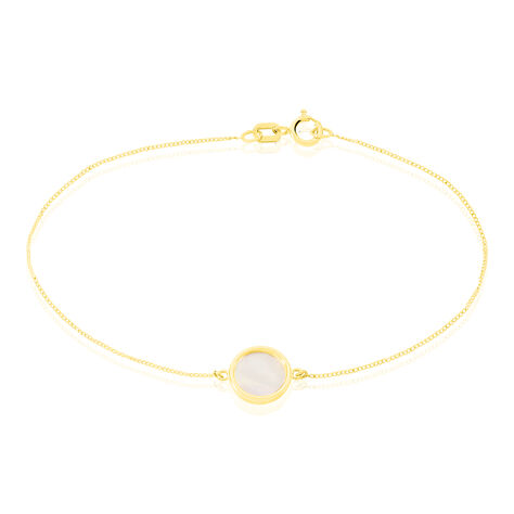 Bracelet Joana Or Jaune Nacre - Bracelets chaînes Femme | Marc Orian
