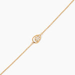 Bracelet Mahalya Plaqu&eacute; Or Jaune Oxyde De Zirconium - Bracelets fantaisie Femme | Marc Orian