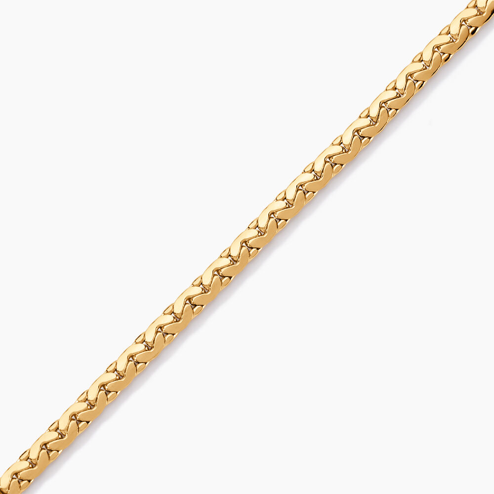 Bracelet Ivy Maille Haricot Or Jaune - Bracelets mailles Femme | Marc Orian