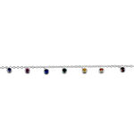 Bracelet Stephen Argent Blanc Oxyde De Zirconium - Bracelets fantaisie Femme | Marc Orian