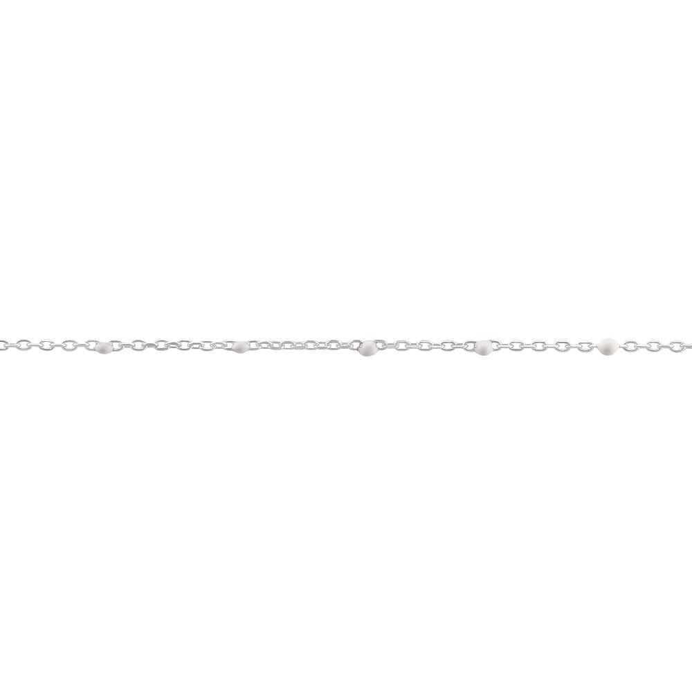 Bracelet Molly Argent Blanc - Bracelets chaînes Femme | Marc Orian