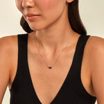 Collier Esra Argent Blanc Oxyde De Zirconium - Colliers avec pierres Femme | Marc Orian