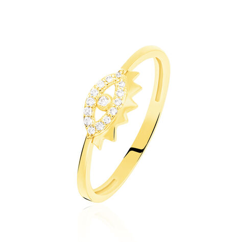 Bague Anahide Or Jaune Oxyde De Zirconium - Bagues avec pierre Femme | Marc Orian