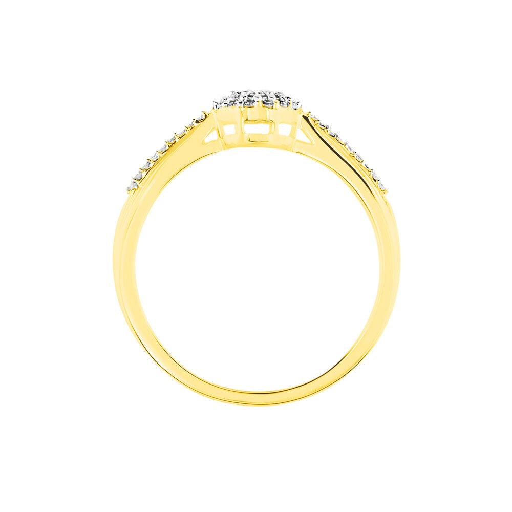 Bague Veranina Or Jaune Diamant - Bagues pierres précieuses Femme | Marc Orian