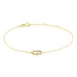 Bracelet Natalona Or Jaune Diamant - Bracelets cha&icirc;nes Femme | Marc Orian